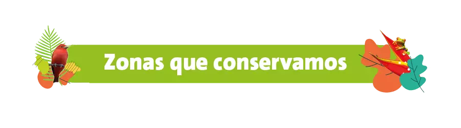 Zonas que conservamos