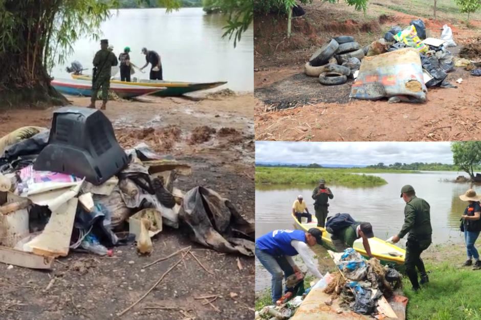 Veolia Santander y más de 40 pescadores realizaron jornada de limpieza en la ciénaga San Silvestre